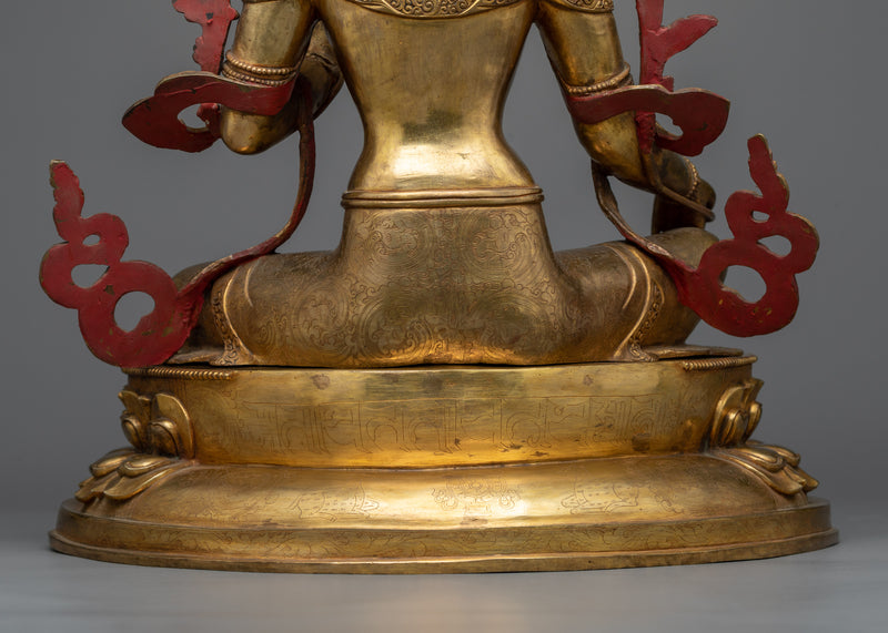 Embrace Divine Femininity with Our Ma Green Tara Statue | A Symbol of Compassion and Protection