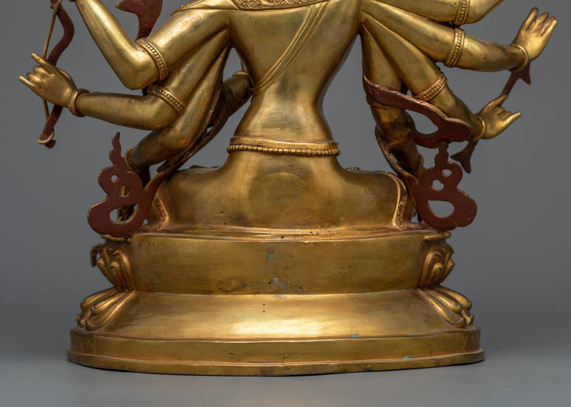 Maha Manjushri | The Wisdom Confluence Statuette