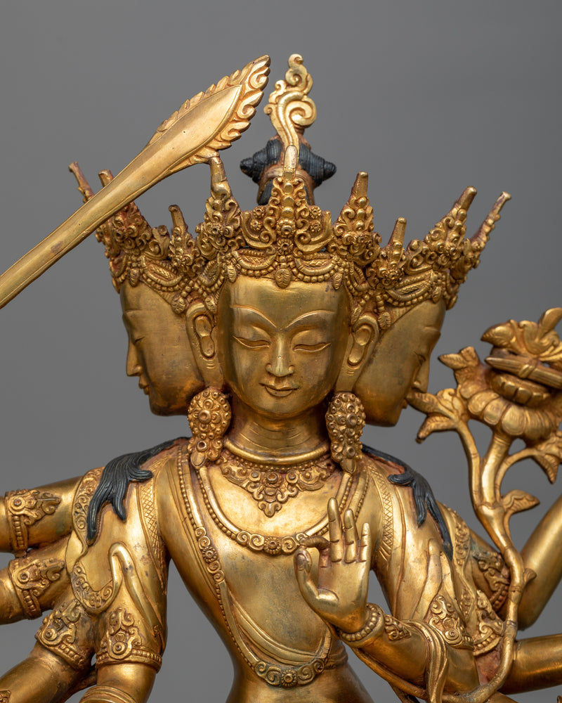 maha-manjushri-statuette