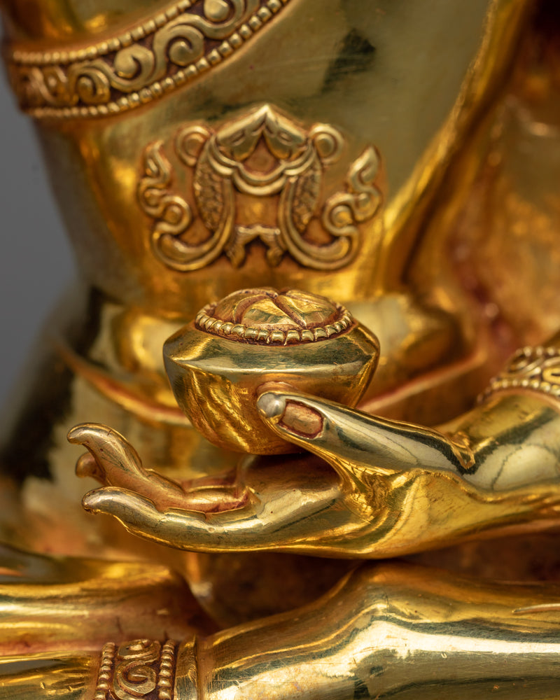 Shakyamuni Buddha - Elegant Enlightenment Statue | Himalayan Buddhism Art