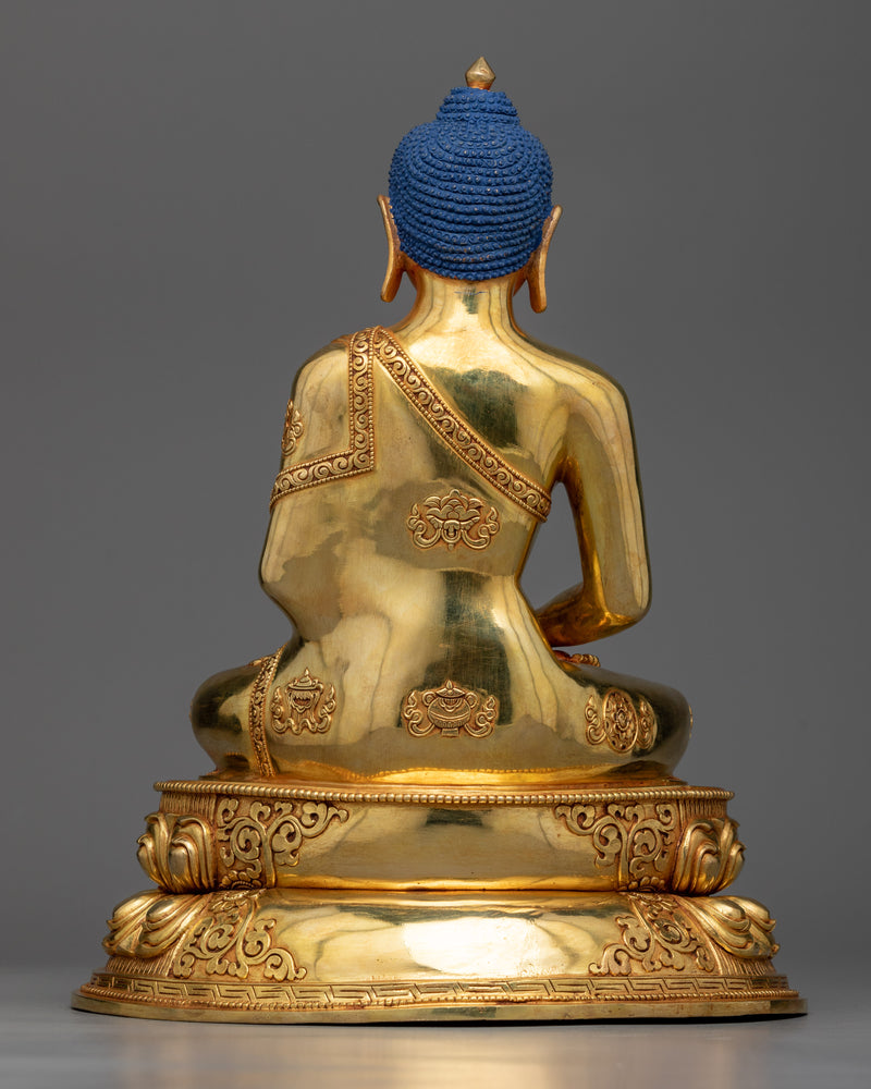 Buddha Amida Statue | Radiant Golden Sculpture