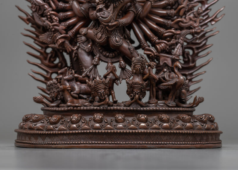 Yamantaka Sculpture | The Defier of Death Statue