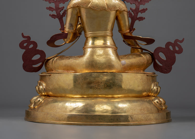 Green Tara Large Statue | Majestic Sanctuary Statue