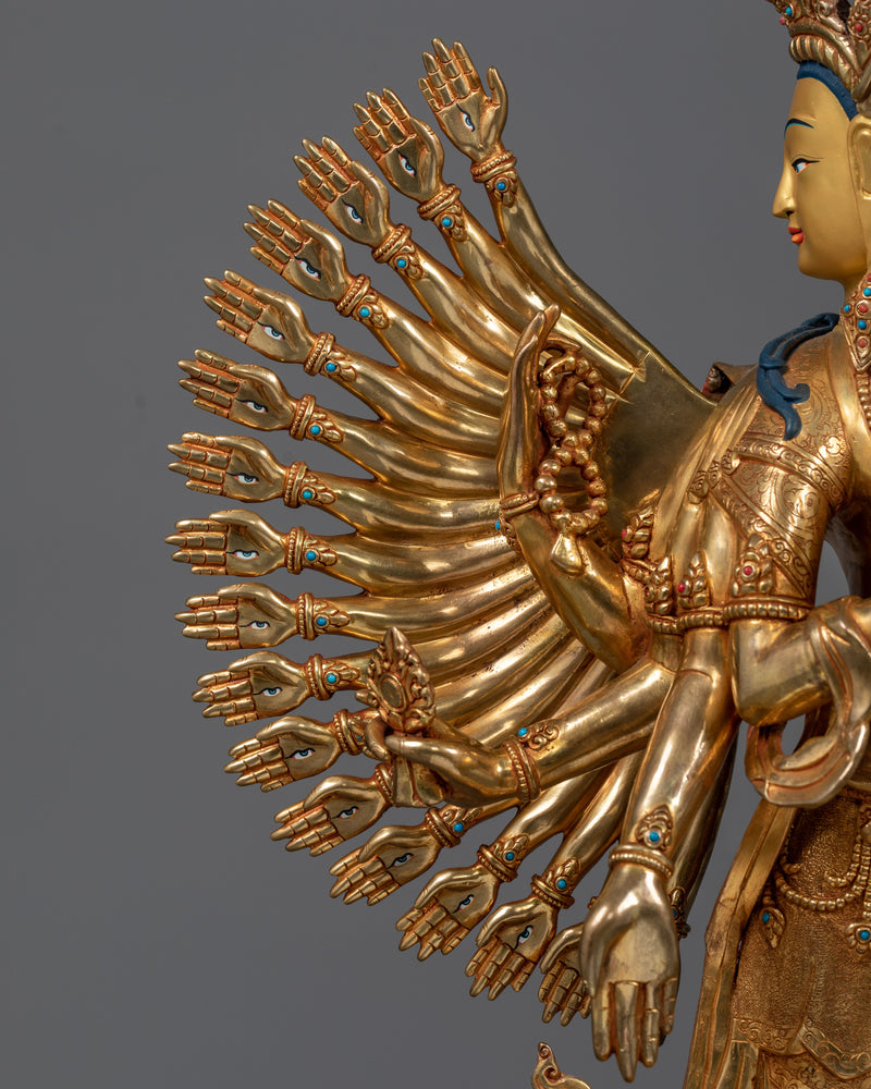 1000-Armed Avalokiteshvara Artwork | The Compassionate Vision Artwork