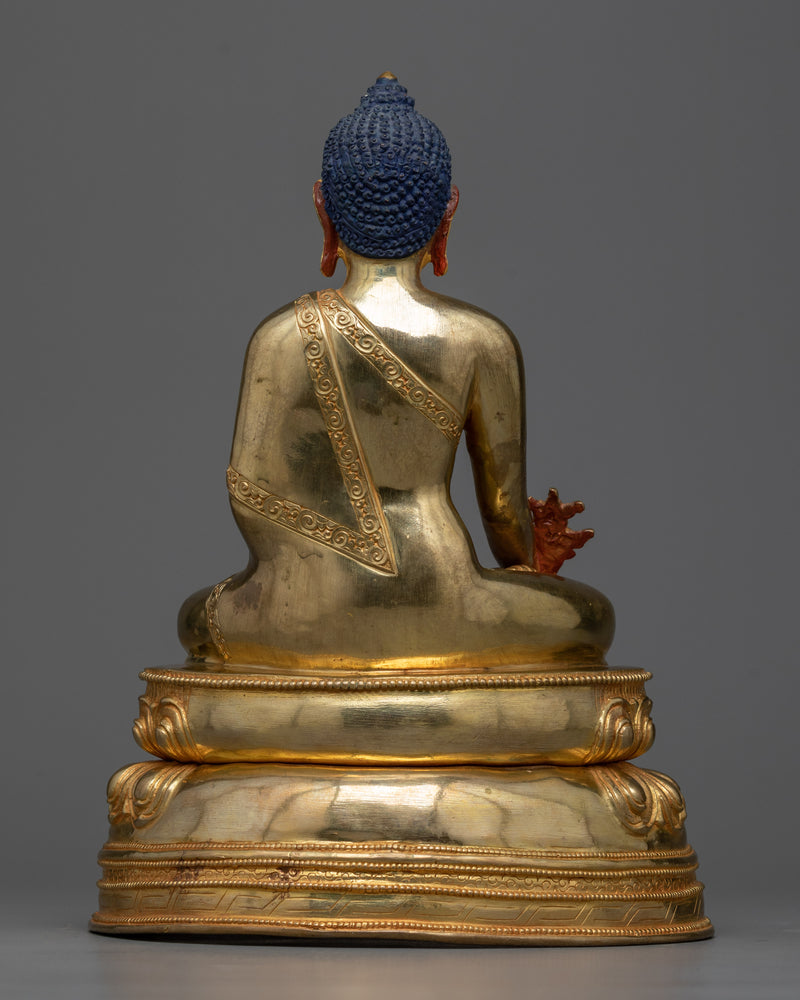 Buddha Sculpture Triad | Shakyamuni, Amitabha, and Medicine Buddha Set