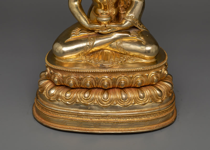 Buddha Sculpture Triad | Shakyamuni, Amitabha, and Medicine Buddha Set