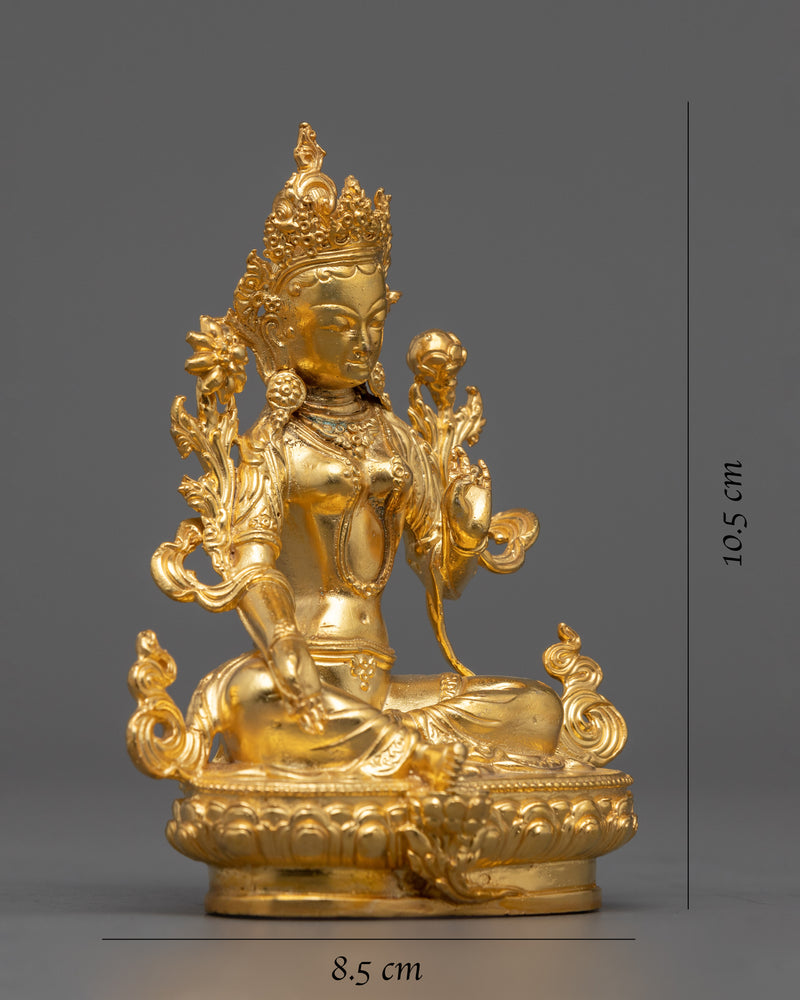 tiny-green-tara-statuette