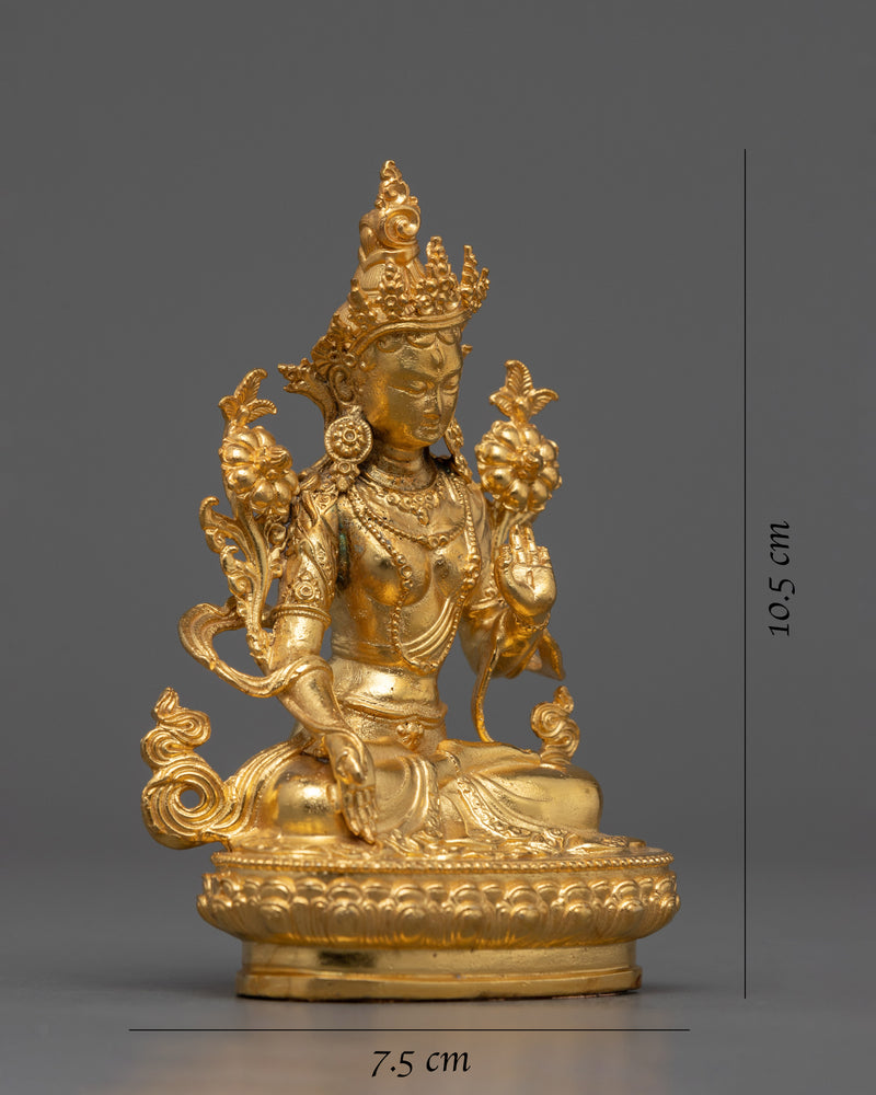 tiny-white-tara-statue