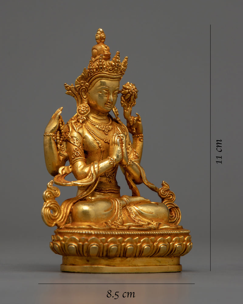 miniature-chenrezig-statuette