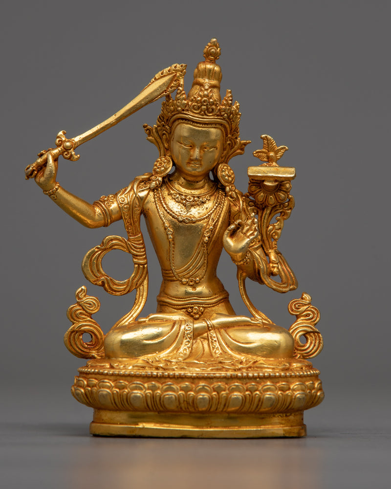 miniature-manjushri-statue