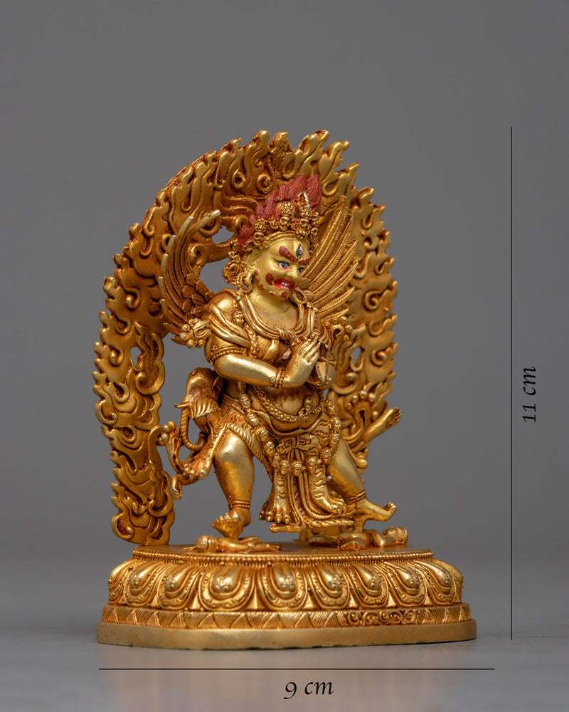 small statue of-vajrakilaya