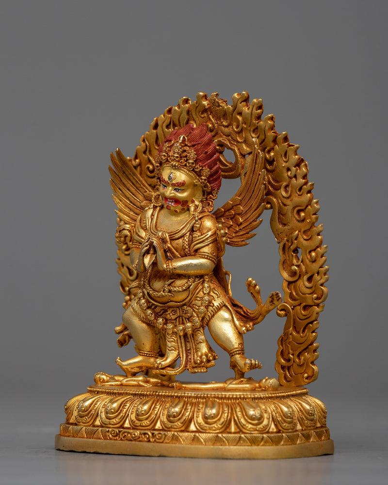 small statue of-vajrakilaya