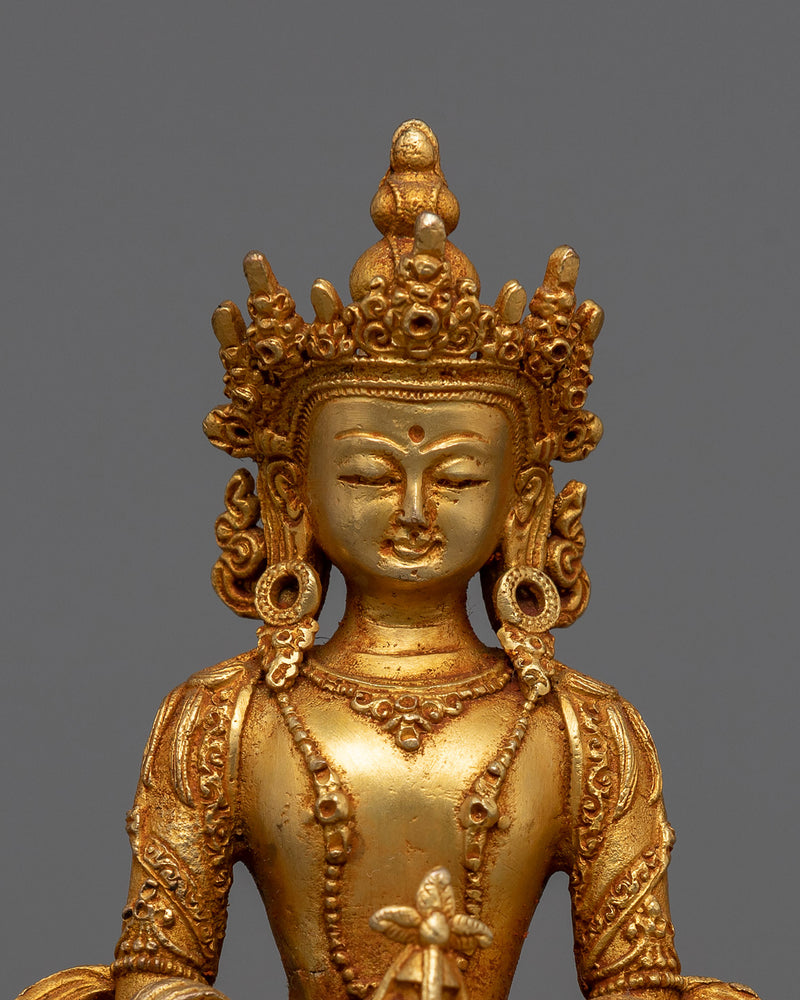 tiny statue of-amitayus