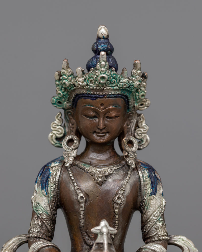 Miniature statue of-amitayus