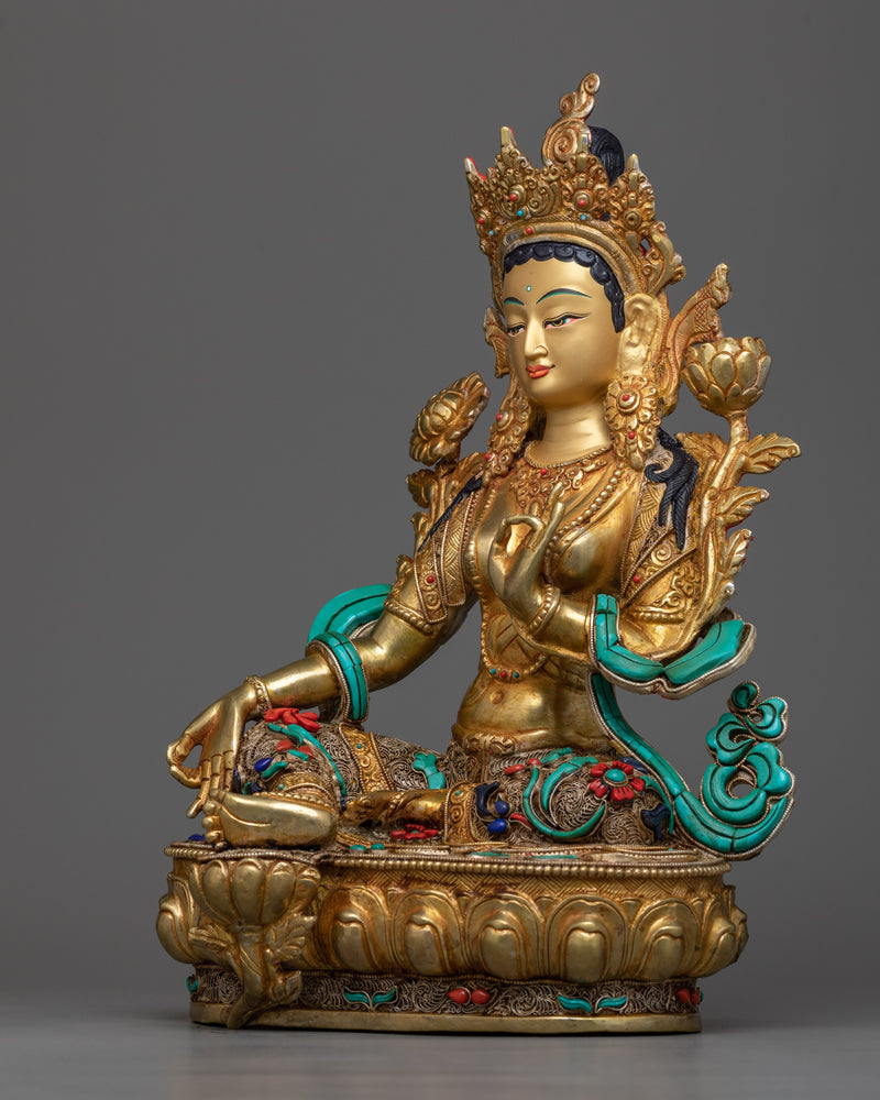 green-tara-buddhist-goddess-sculpture