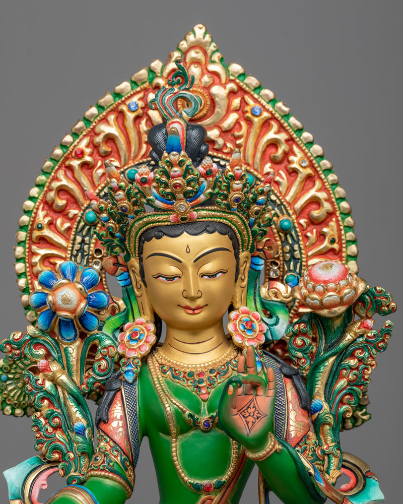 green-tara-bodhisattva-sculpture