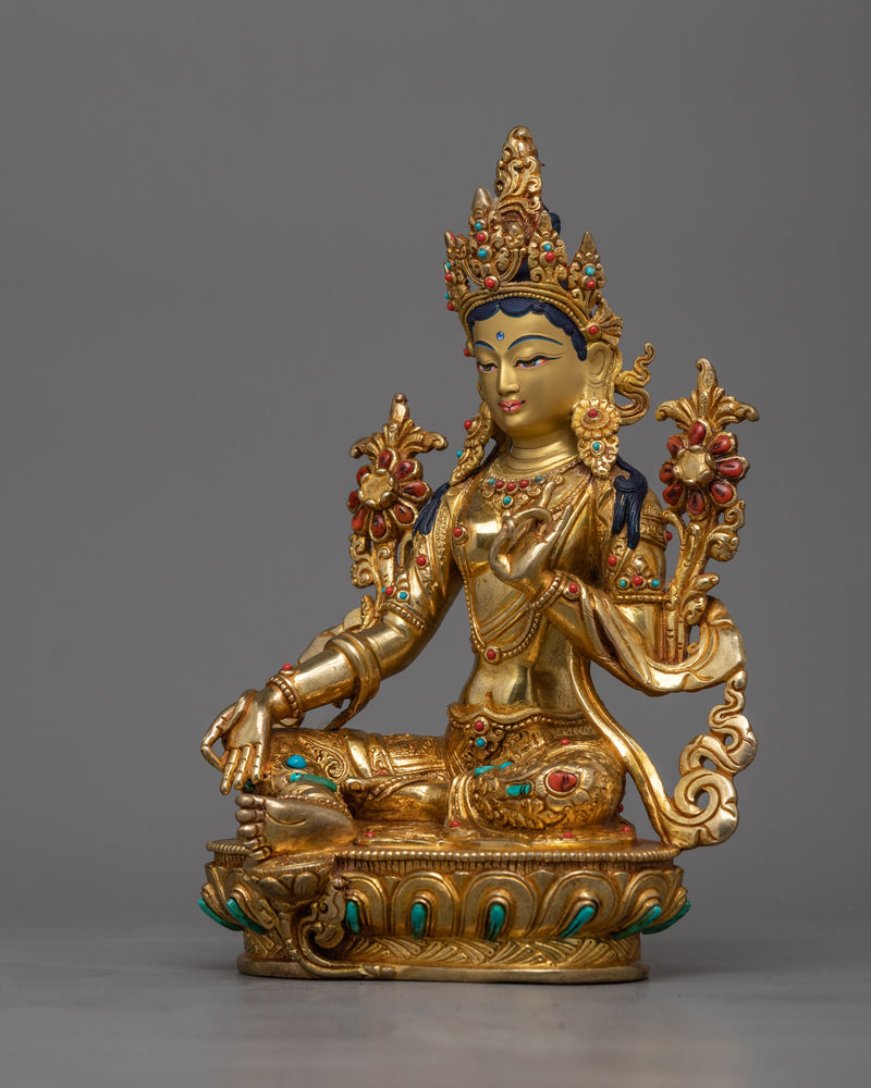 green-tara-guru-sculpture