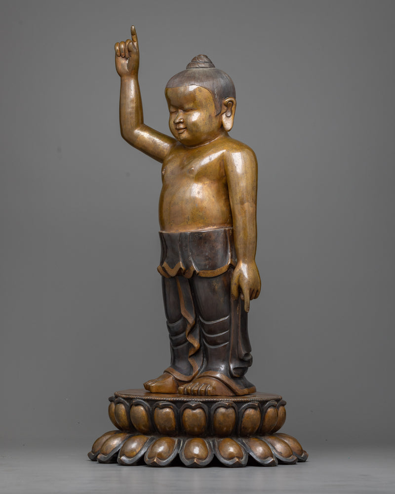 little buddha statue