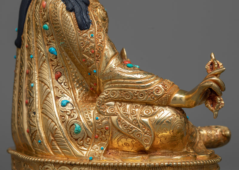 Padmasambhava Handmade Statue | Beacon of Tibetan Mysticism