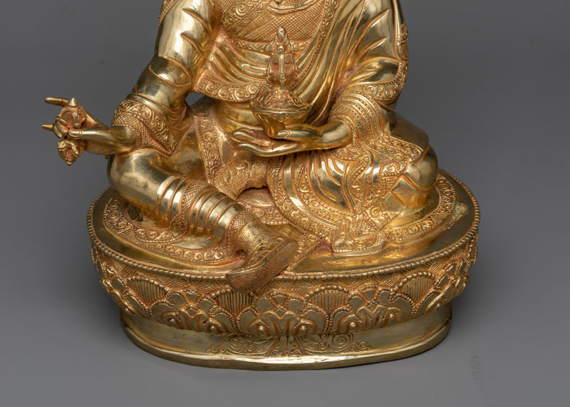 Lotus-Born Padmasambhava Statue | Embodiment of Spiritual Power