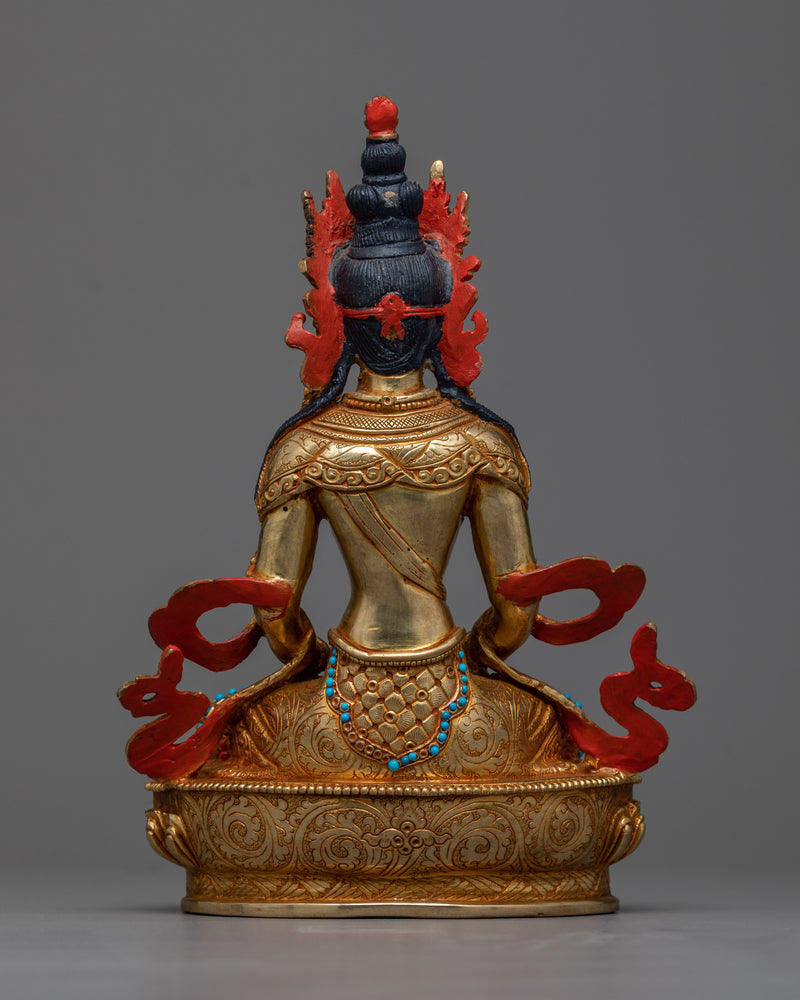 Amitayus Buddha of Infinity Life Statue | Embodiment of Infinite Life