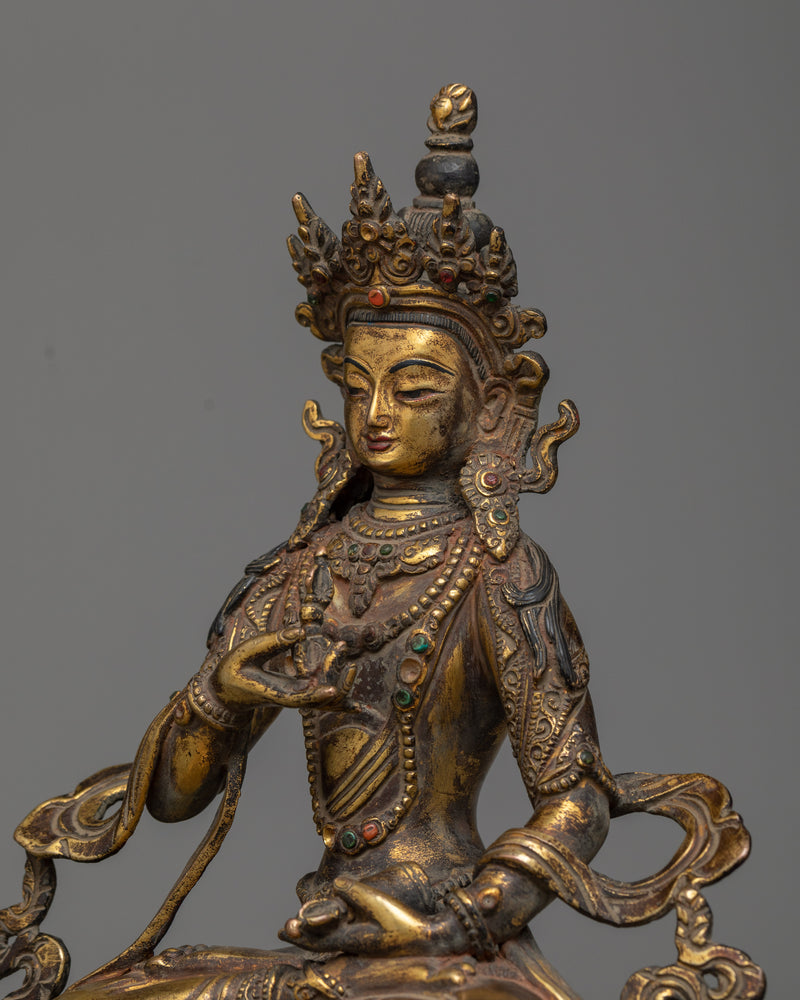 Arca Buddha Vajrasattva Statue | Golden Symbol of Purification