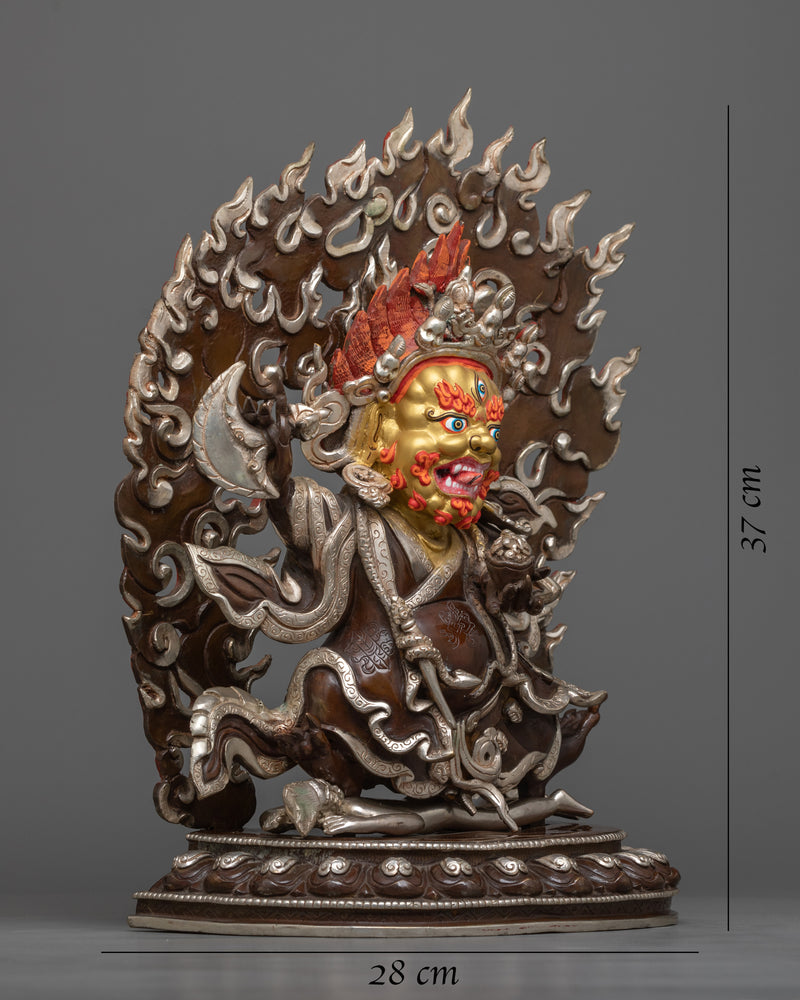 two-armed bernagchen mahakala dharma protector 