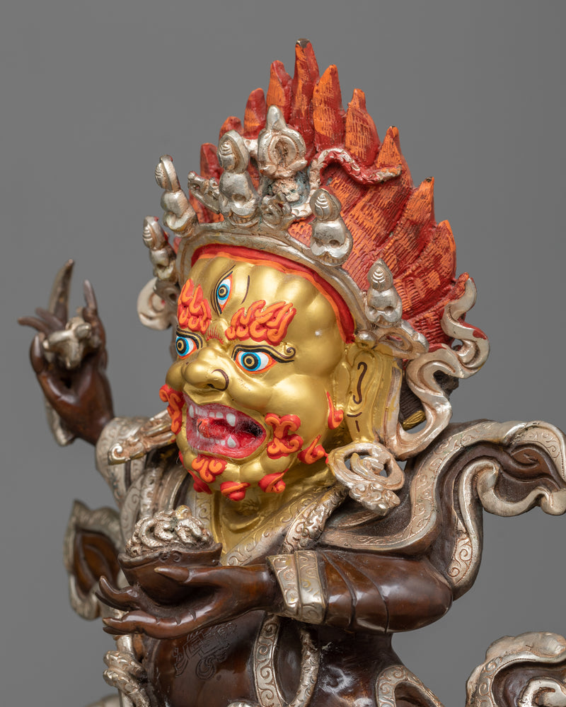 two-armed bernagchen mahakala dharma protector 