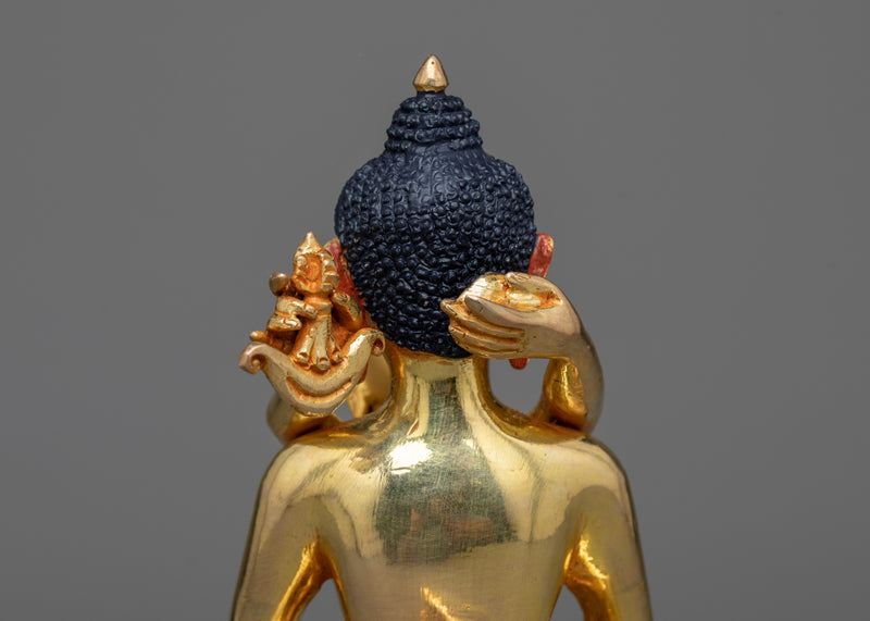 Samantabhadra & samantabhadri Yab Yum Statue | 24K Gold Gilded Tantric Union