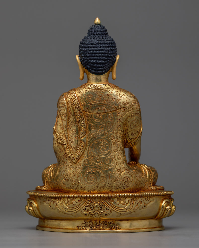 Enlighten Your Space with Shakyamuni Buddha Statue | Handcrafted Spiritual Decor