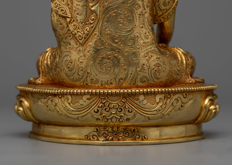 Three main Buddha Statue Set | Shakyamuni, Bhaisajyaguru, Amitabha Buddha Set Sculpture