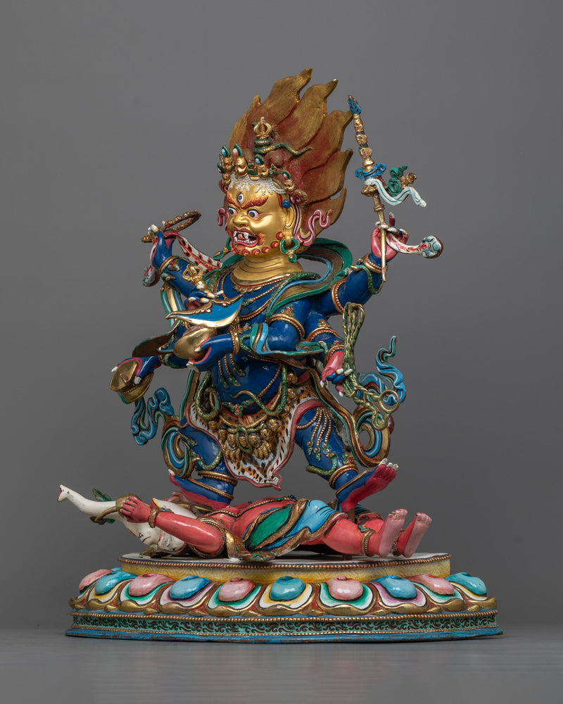 six-armed-mahakala-statue-for-shrine