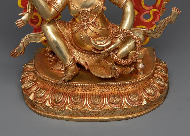 Brahmanrupa Statue in 24K Gold | A Vision of Divine Unity