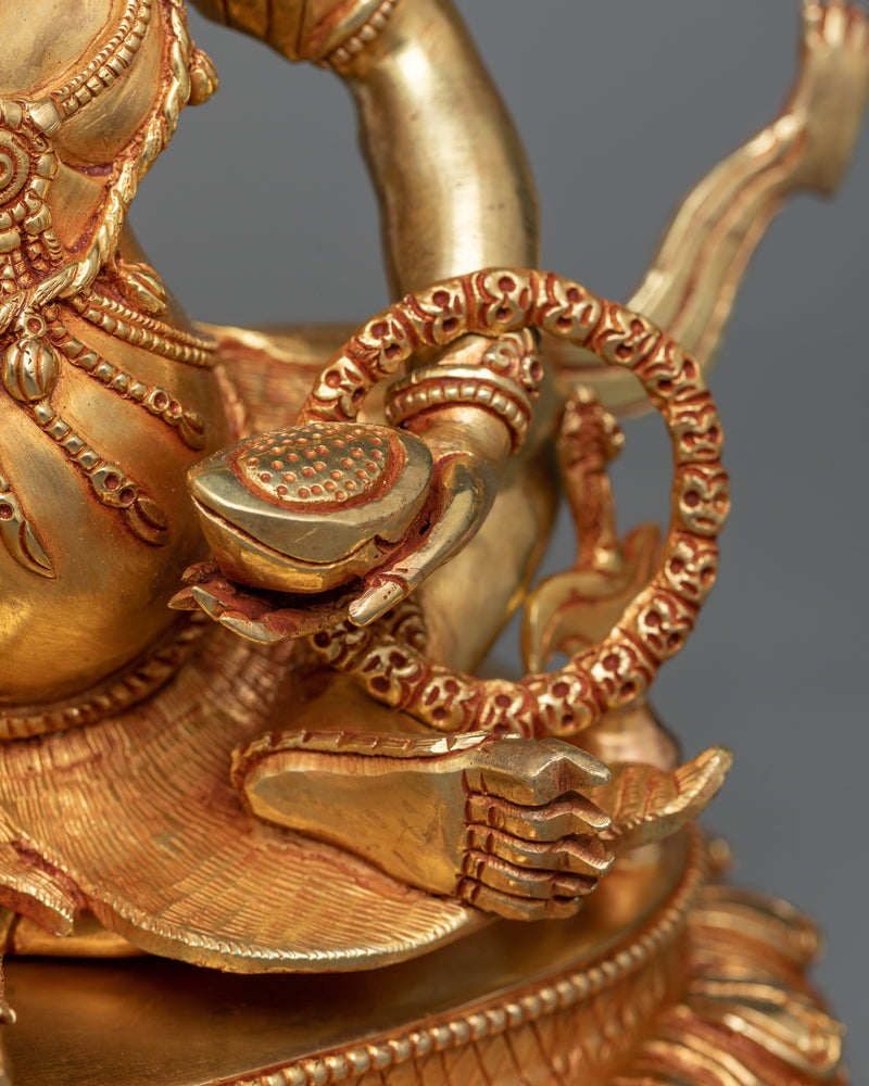 Brahmanrupa Statue in 24K Gold | A Vision of Divine Unity