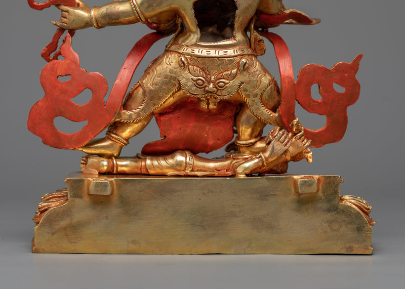 Bhutadamara Statue in 24K Gold | Protector Against Negative Forces