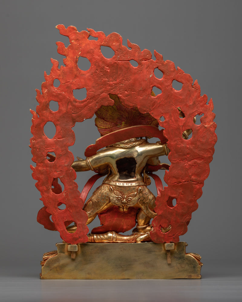 Bhutadamara Statue in 24K Gold | Protector Against Negative Forces