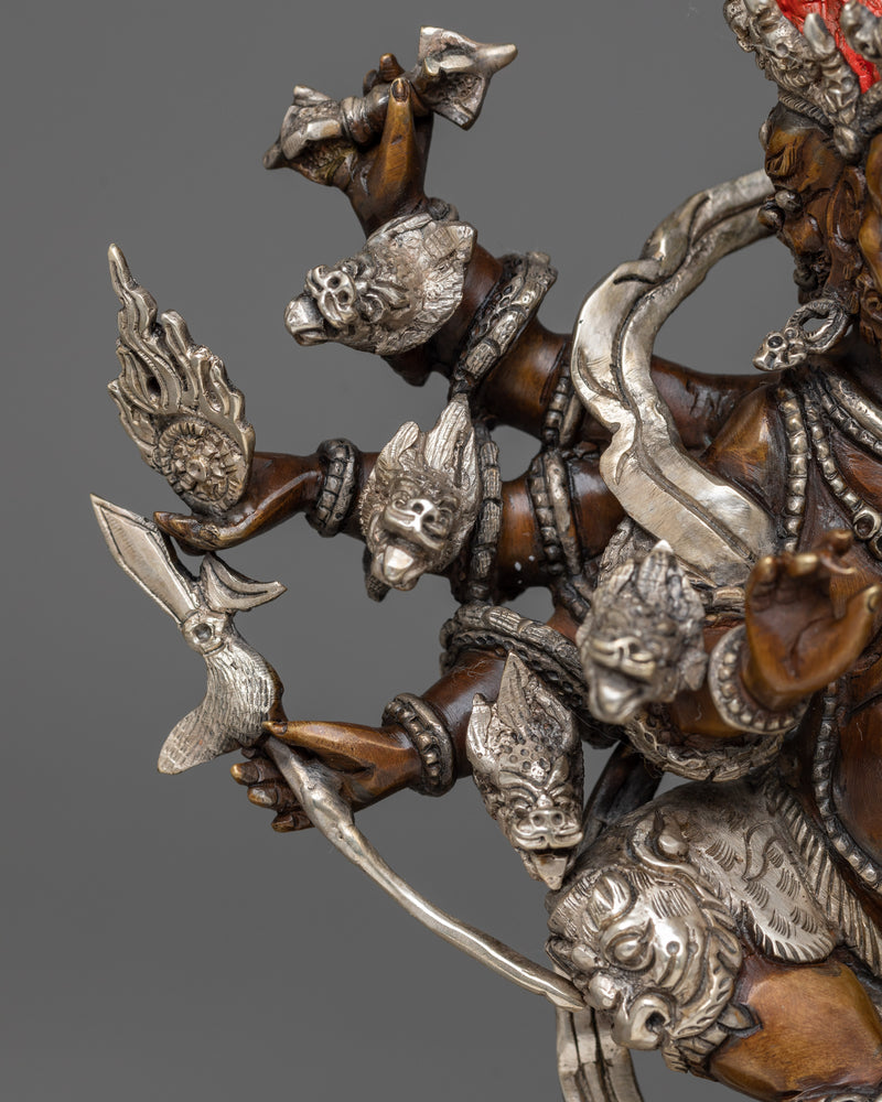 Ucchusma Sculpture in Silver | A Potent Symbol of Purification