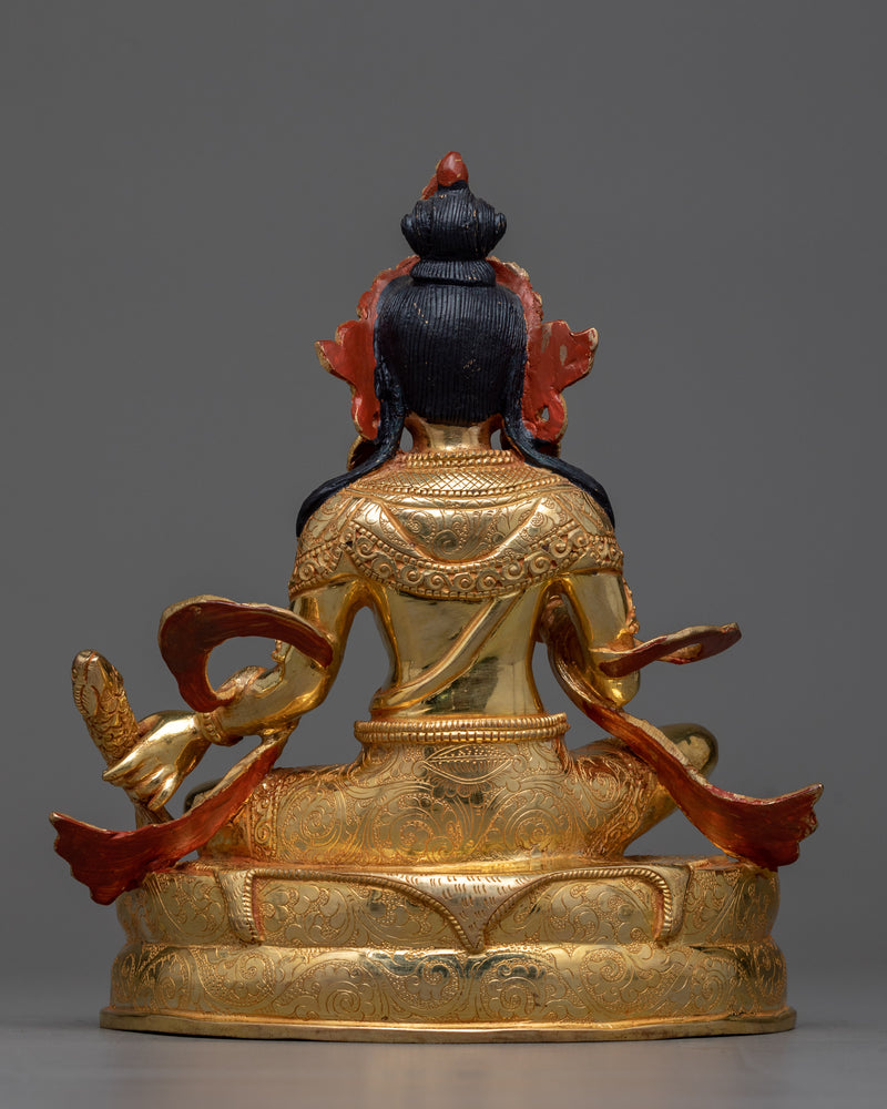 Tilopada Statue in 24K Gold | A Beacon of Tantric Wisdom and Enlightenment