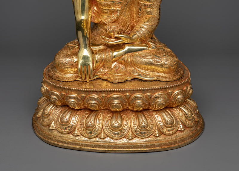 Buddha Shakyamuni Sadhana Statue | A Majestic Representation of Enlightenment