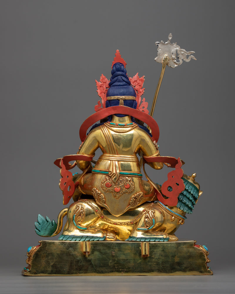 Dzambhala Namtoshe Statue in Exquisite | Nepalese Traditionally Made Sculpture