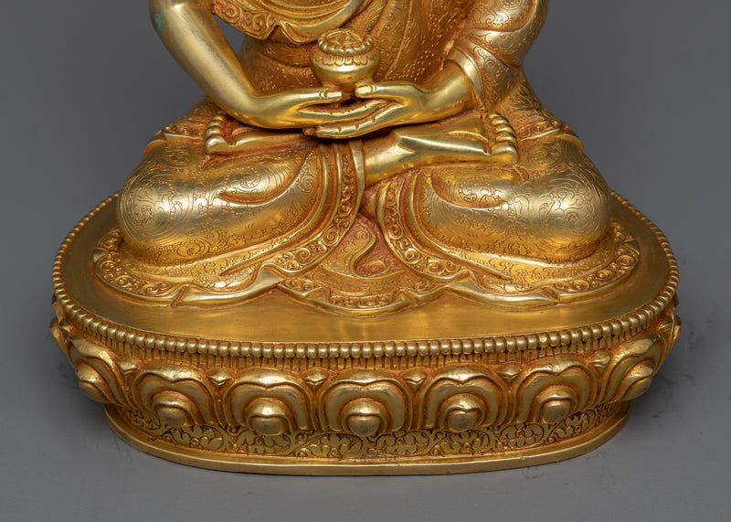 9-Inch Amitabha Buddha Statue | Himalayan Buddhist Artwork