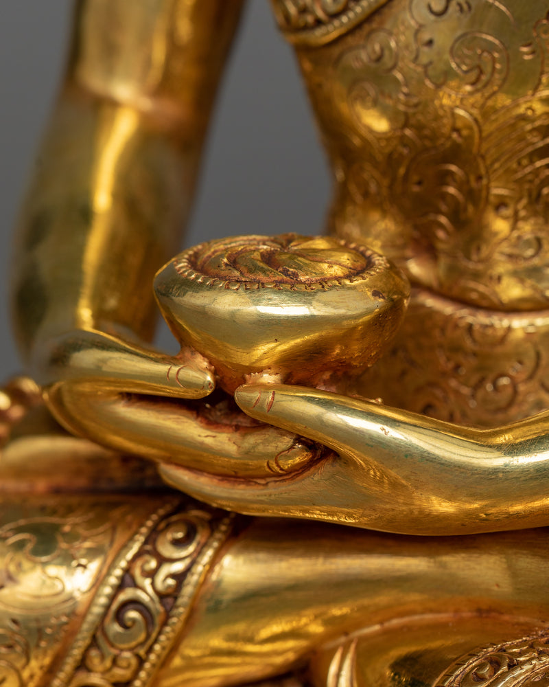 Tibetan Amitabha Buddha Statue | Nepalese Traditional Craftsmenships