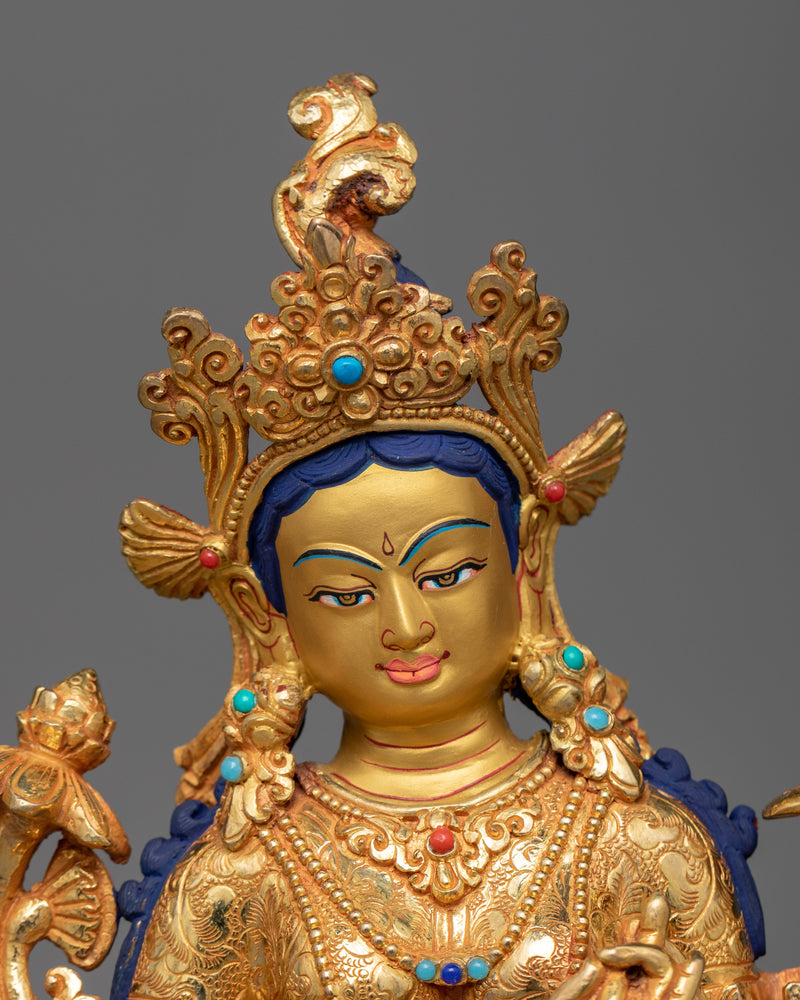 arya green-tara-sculpture