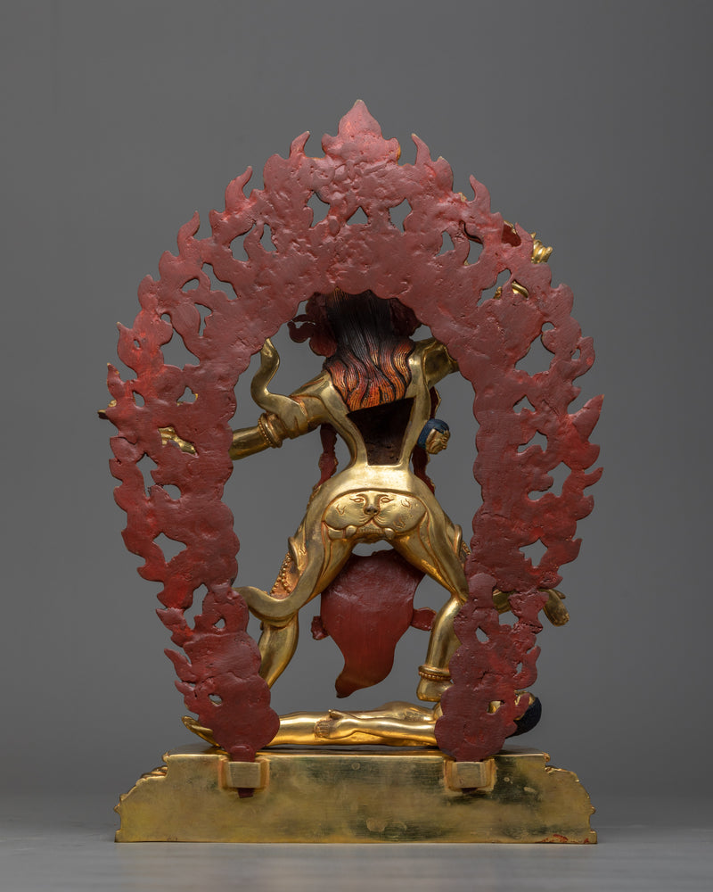 Tara Ekajati Statue in 24K Gold | Symbol of Singular Power and Protection