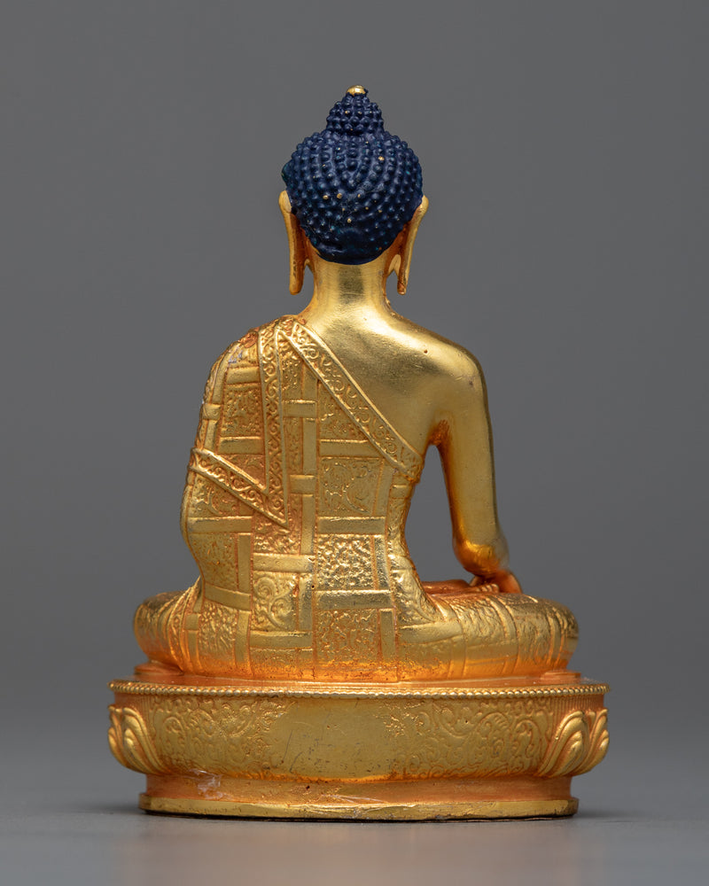 Miniature Shakyamuni Buddha Statuette | A Symbol of Enlightenment