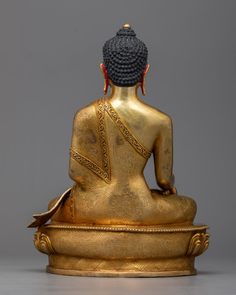 Buddha Statue for Shrine | A Golden Representation of Enlightenment