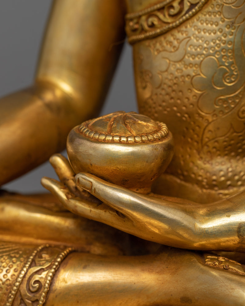 Buddha Statue for Shrine | A Golden Representation of Enlightenment