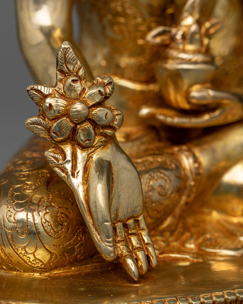 Bhaisajya Buddha Statue | A Golden Emblem of Healing and Medicine