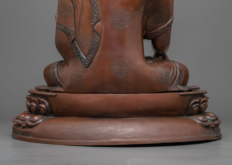 Siddhartha Gautama Statue | An Oxidized Copper Tribute to the Buddha’s Origin