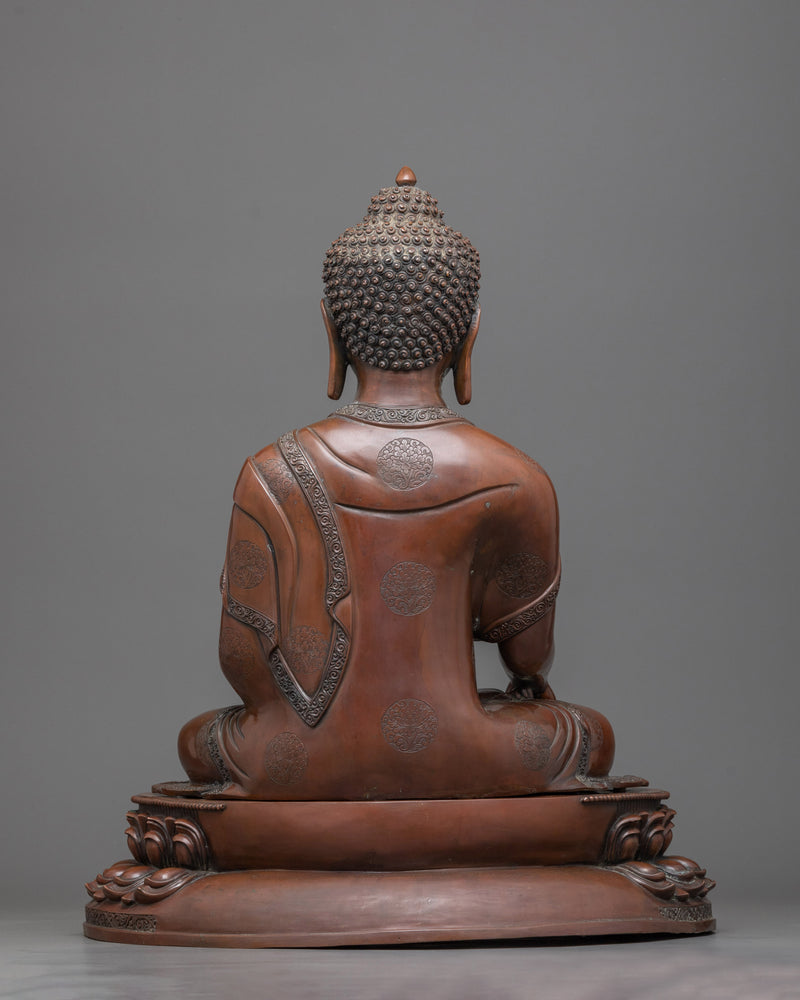 Siddhartha Gautama Statue | An Oxidized Copper Tribute to the Buddha’s Origin